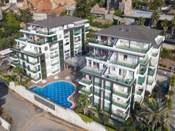 Luxury Garden Duplex in Kestel