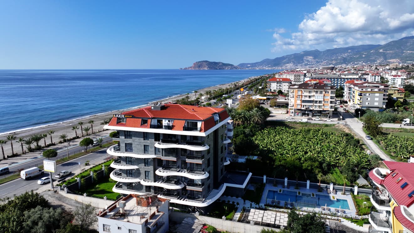 Beachfront Apartments for Sale Kestel Alanya