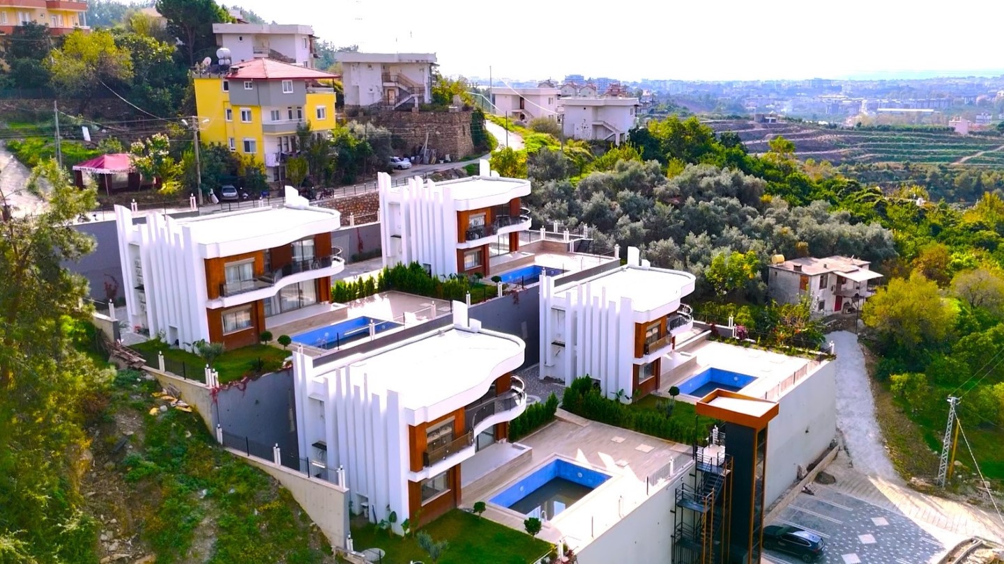 Sea View Luxury Villa for Sale in Oba Alanya