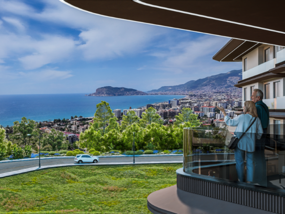 Kestel Alanya-Sea View Apartments for Sale