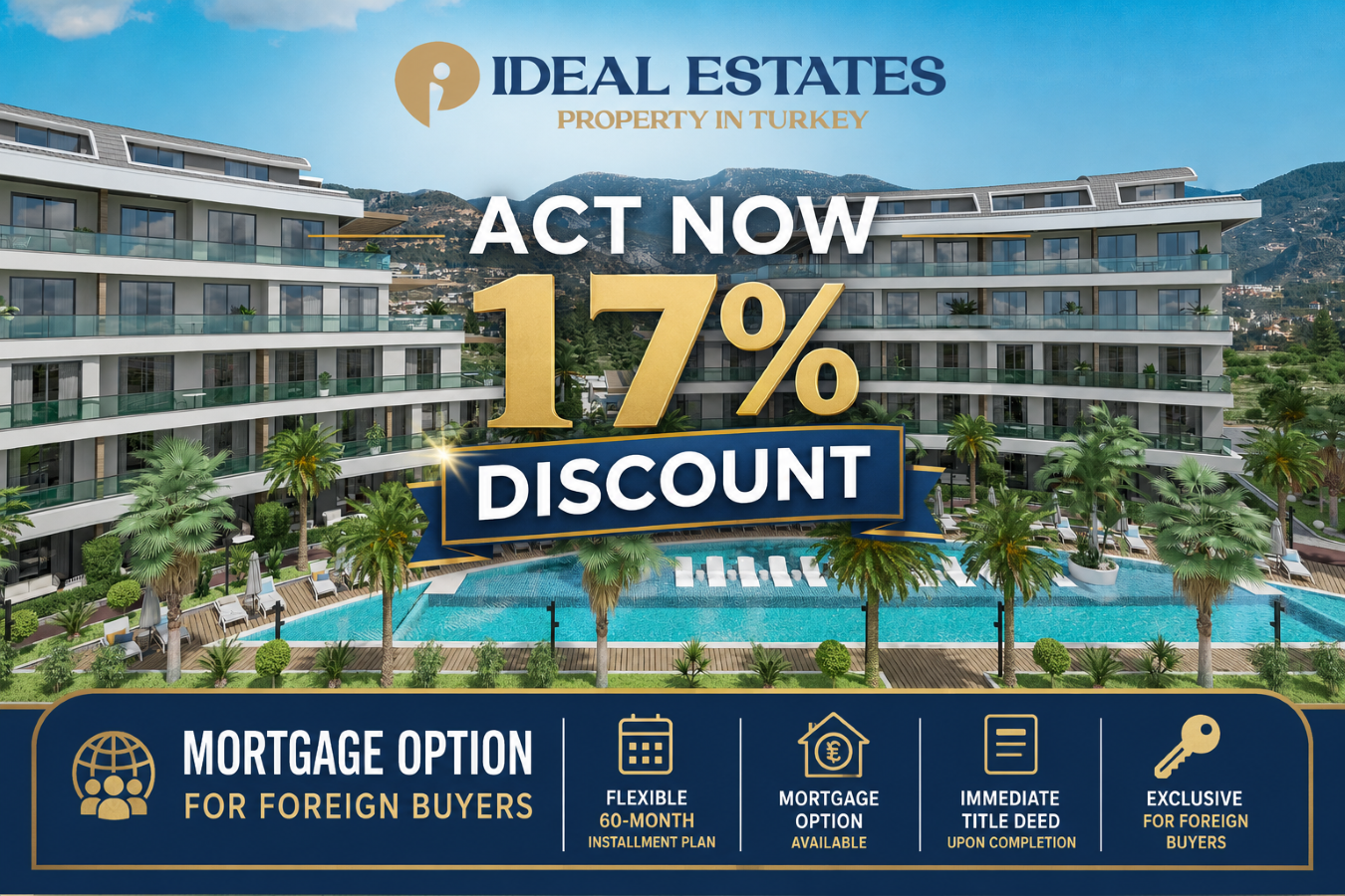 Apartments for Sale in Oba Alanya